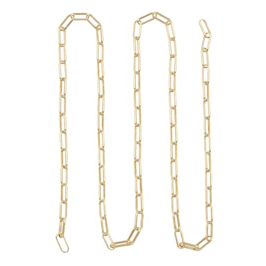 Paper Clip Necklace Chain by Bead Landing